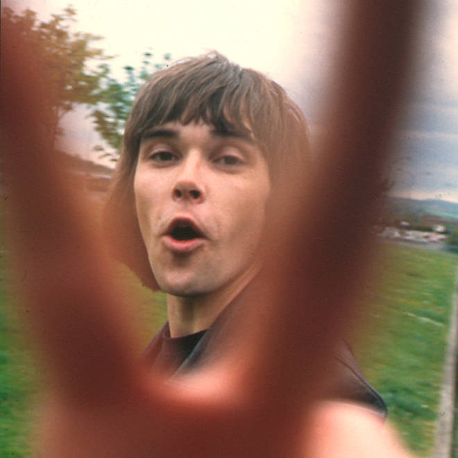 Ian Brown recording The Second Coming at Rockfield Studios, 1993