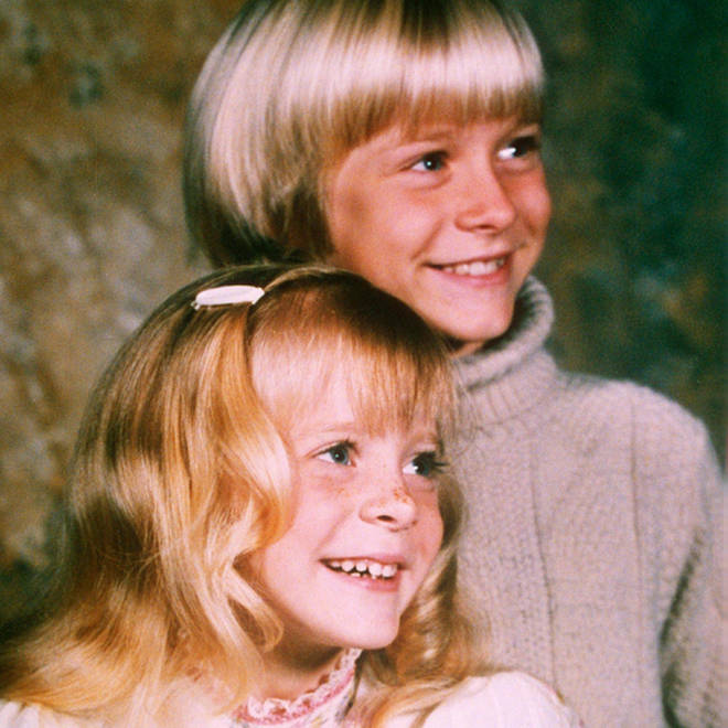 Kurt Cobain with his sister Kimberley
