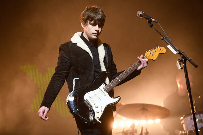 Jake Bugg onstage at the Clapham Grand, February 2021