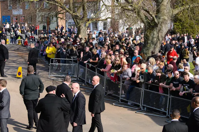 The funeral of Keith Flint took place at St Mary's Church in Braintree