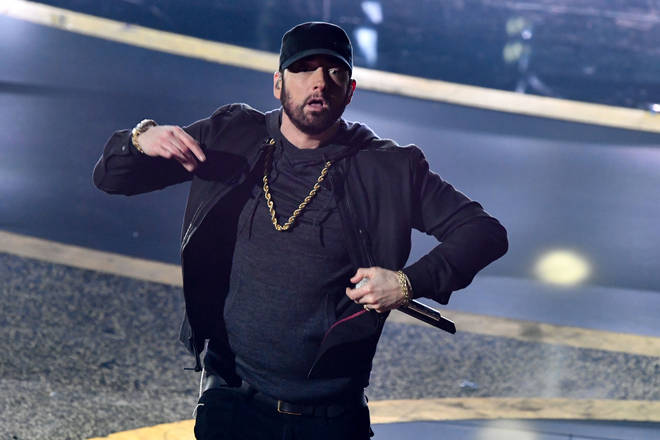 Eminem performs Lose Yourself at the Oscars in 2020