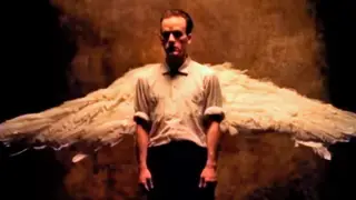 Michael Stipe in the video for R.E.M.'s Losing My Religion video