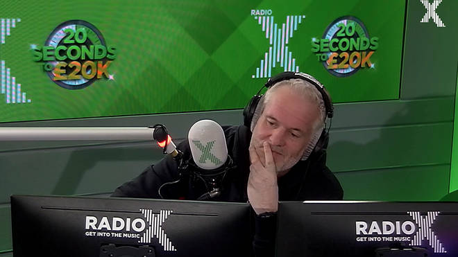 Chris Moyles shows disappointment at fan who fails 20 seconds to £20k