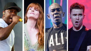 Dizzee Rascal, Florence Welch, Faithless' Maxi Jazz and Royal Blood's Mike Kerr