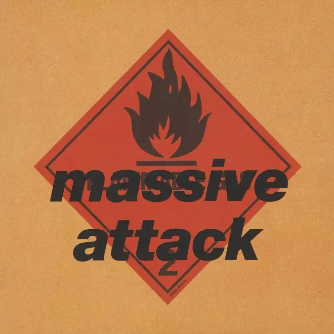 The sleeve to Blue Lines, with the "Massive Attack" name restored