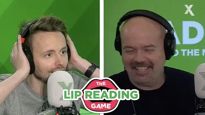 James and Dom top the Lip Reading Game