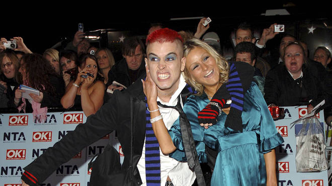 Pete Bennett and Nikki Grahame at The National Television Awards 2006