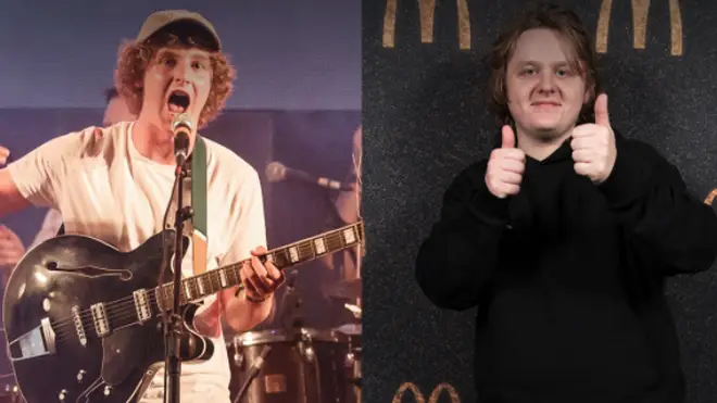 The Snuts' lead singer Jack Cochrane and Lewis Capaldi