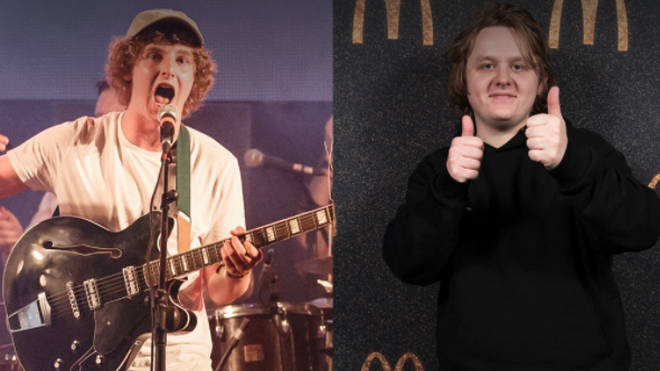 The Snuts' lead singer Jack Cochrane and Lewis Capaldi