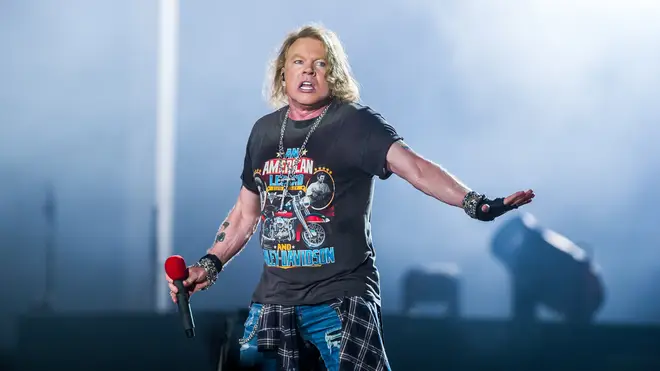 Axl Rose  performs at the Guns 'N' Roses 'Not In This Lifetime' Tour  in Brisbane, 2017. He has a zoo!