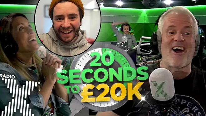 Jamie took the 20 secs to £20k challenge