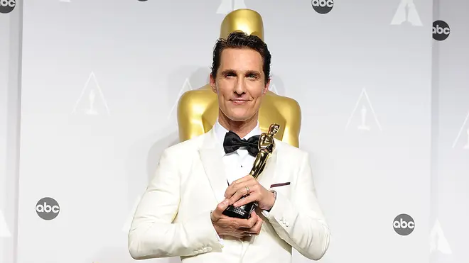 Matthew McConaughey at the 86th Annual Academy Awards