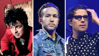 Green Day's Billie Joe Armstrong, Fall Out Boy's Pete Wentz and Weezer's Rivers Cuomo