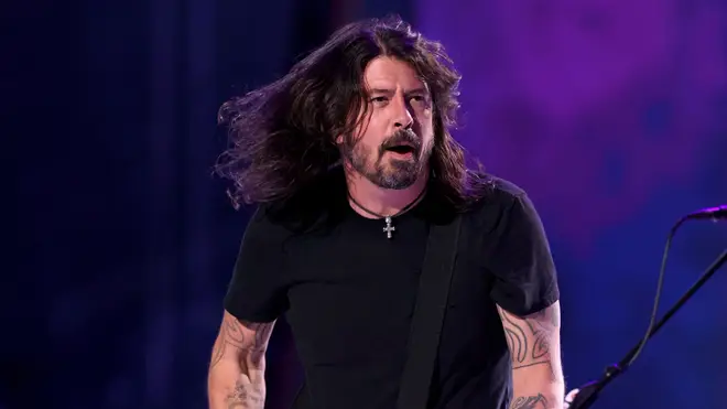 Foo Fighters' Dave Grohl in 2021