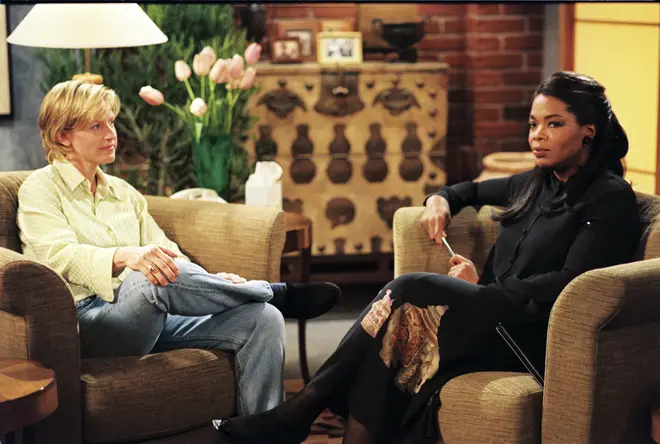 Oprah played Ellen DeGeneres' therapist in Ellen sitcom's The Puppy Episode