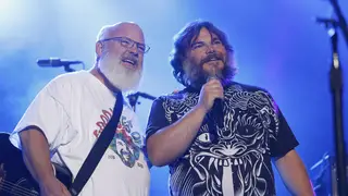Tenacious D's Kyle Glass and Jack Black on Jimmy Kimmel Live in November 2018