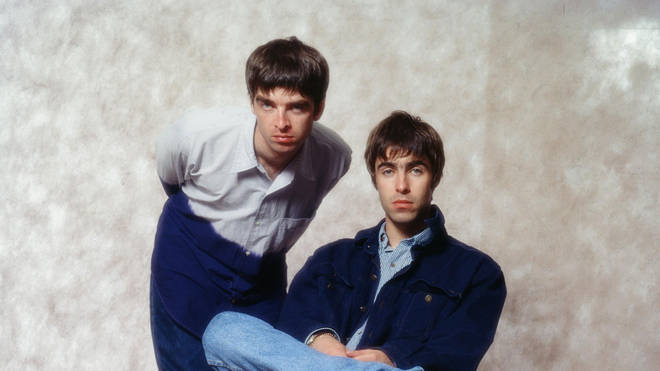 Noel and Liam Gallagher in Japan in 1994