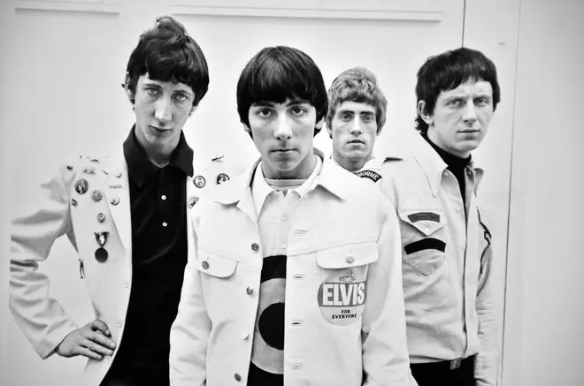 The Who at the time of My Generation in 1965: Pete Townshend, Keith Moon, Roger Daltrey  and John Entwistle