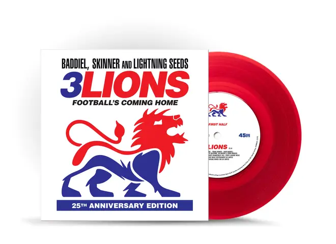 The new Three Lions 25th anniversary vinyl reissue