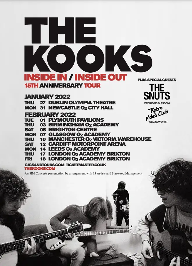 The Kooks 2022 tour