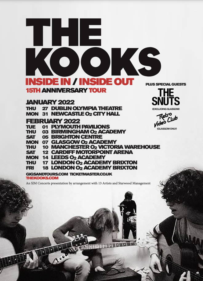 the kooks tour song list