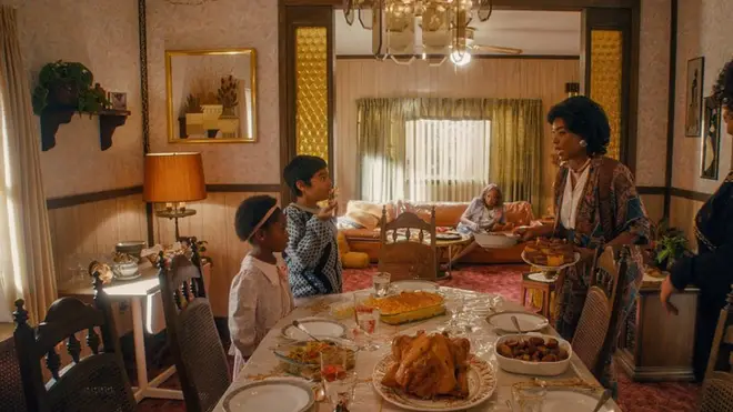 Denise comes out to her family during Thanksgiving dinner