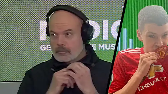 Dom reveals if he's worn a Man United kit on The Chris Moyles Show