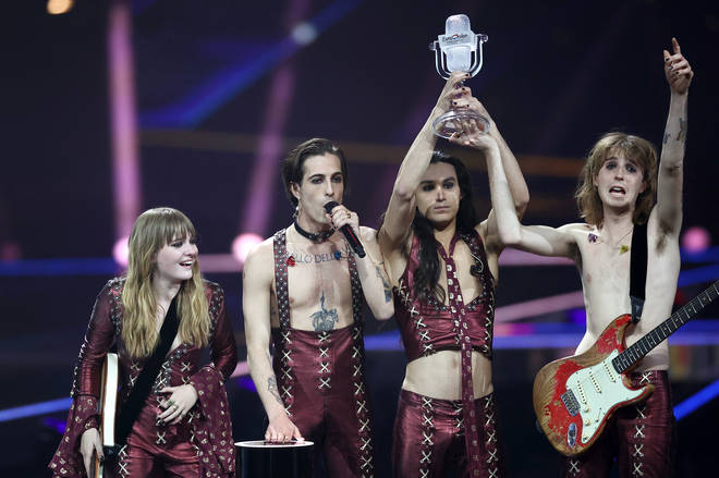 Måneskin at the Eurovision Song Contest 2021 Grand Final