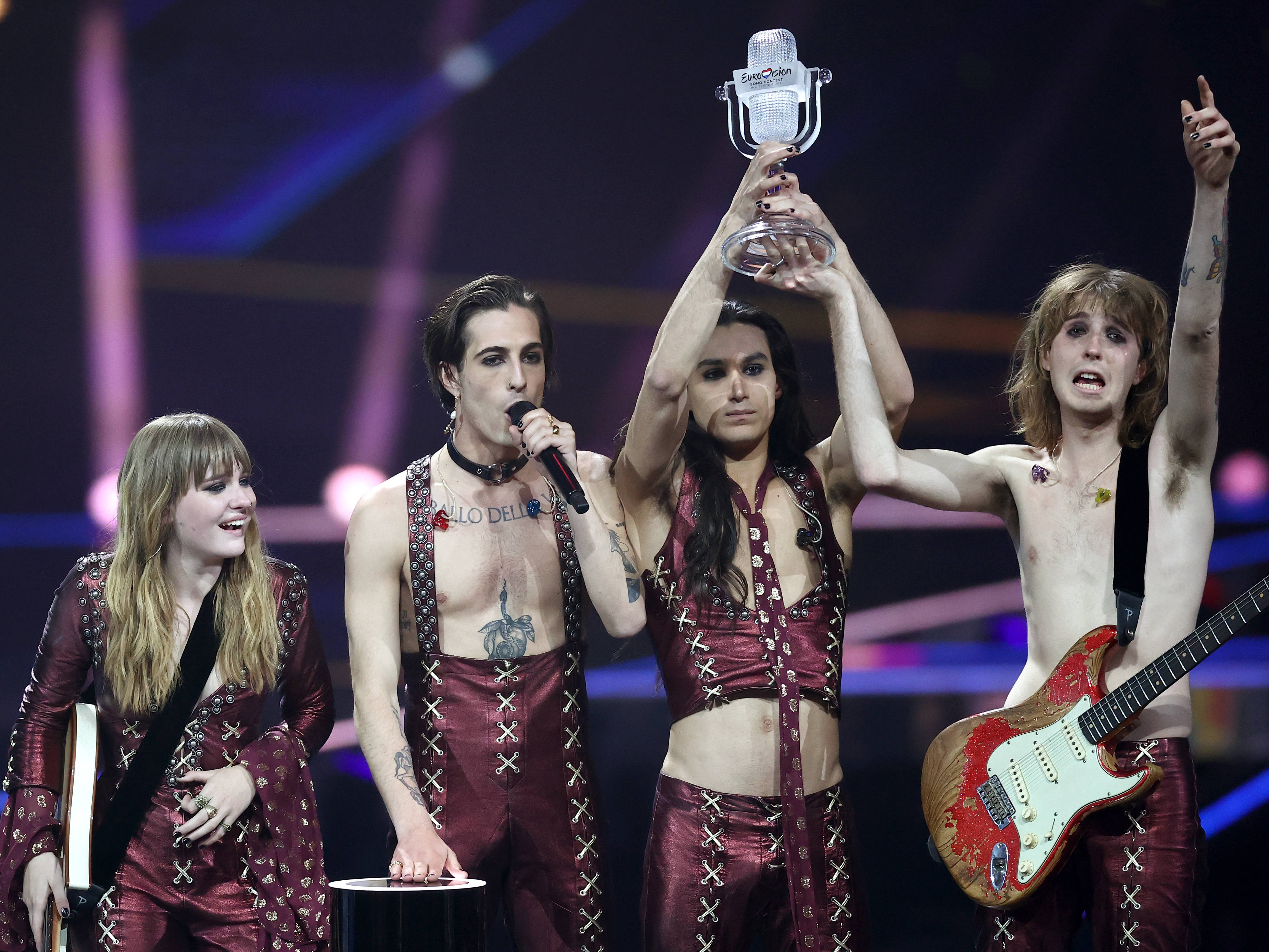 What does Maneskin mean? Facts about the Eurovision 2021 winners - Radio X