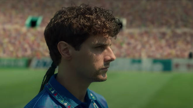 Andrea Arcangeli interpreta Roberto Baggio in Baggio: The Divine Ponytail