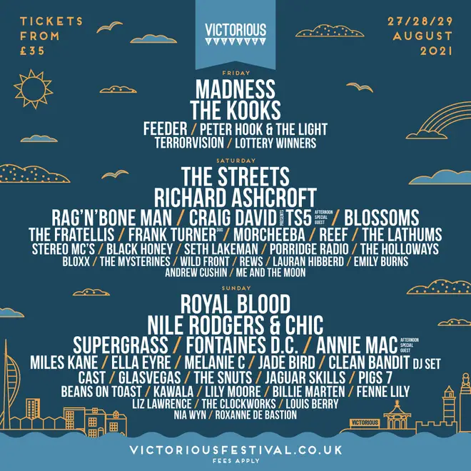 Victorious Festival 2021 line-up