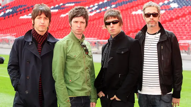 The last incarnation of Oasis at Wembley in 2008