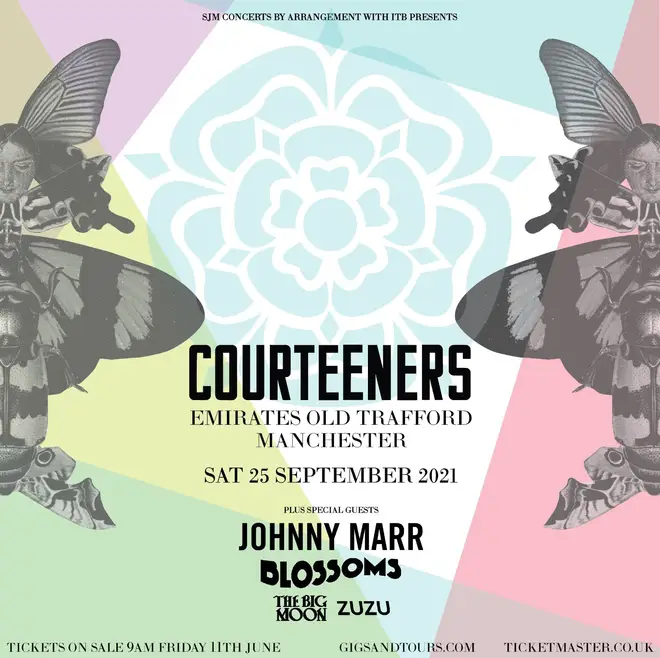 Courteeners at Emirates Old Trafford poster