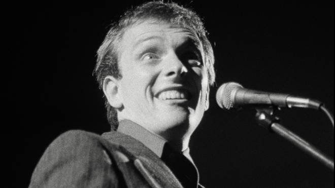 Rik Mayall performing as part of The Comic Strip in 1981