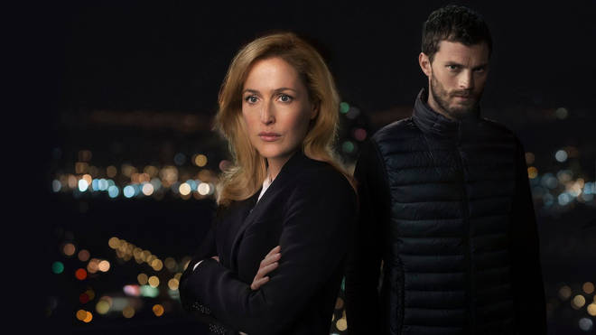 Gillian Anderson and Jamie Dornan star in The Fall