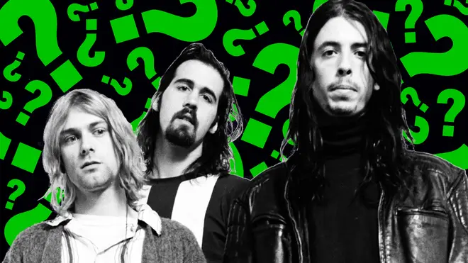 Nirvana in 1992: Kurt Cobain, Krist Novoselic and Dave Grohl