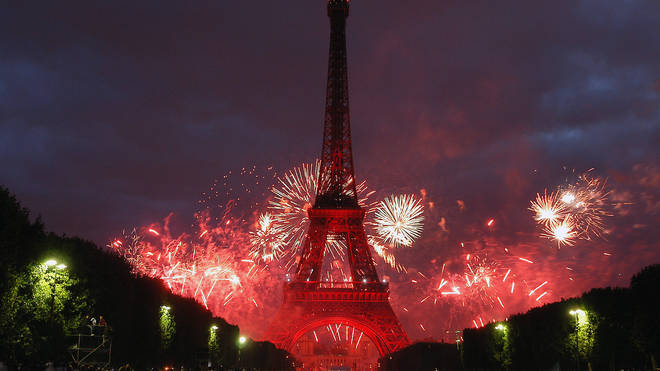 Bastille Day fireworks