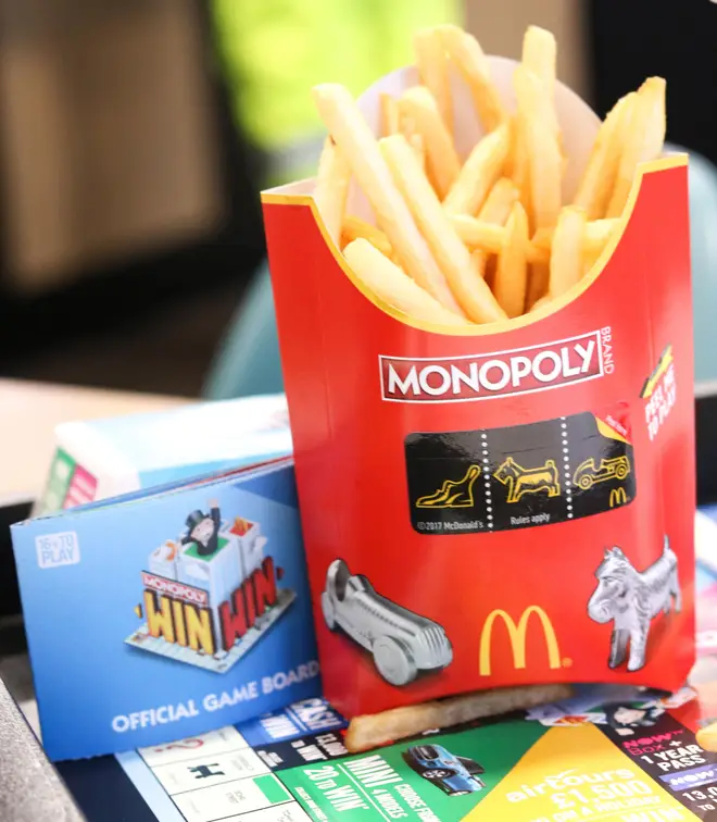 The McDonald's Monopoly game is back for 2021