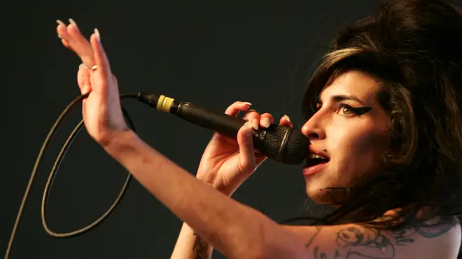 Amy Winehouse performing at Coachella, 2007