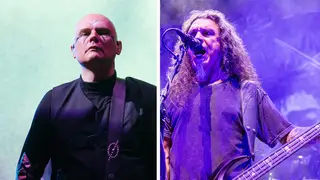 Smashing Pumpkins frontman Billy Corgan and Slayer singer and bassist Tom Araya