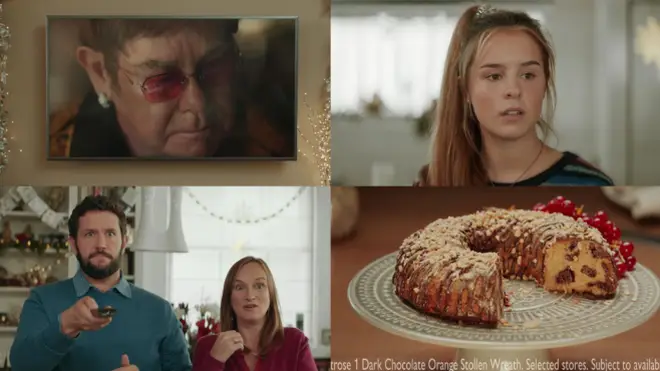 Waitrose jumps on John Lewis Ad for their own advertisement