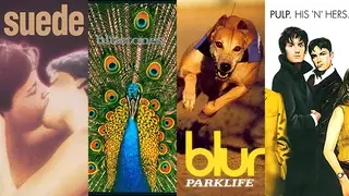 Just some of the greatest Britpop albums: Suede. The Bluetones, Blur and Pulp