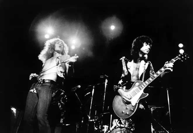 Led Zeppelin in their prime: Robert Plant and Jimmy Page