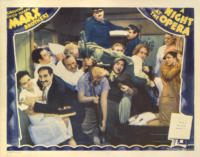 The Marx Brothers in A Night At The Opera