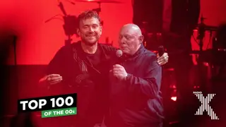 Shaun Ryder and Damon Albarn onstage in 2021