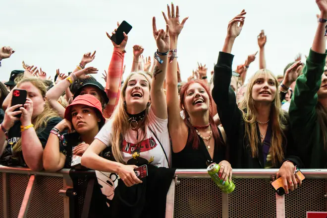 Crowds at Leeds Festival 2021