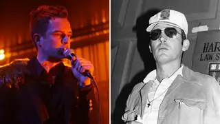 The Killers frontman Brandon Flowers was influenced by author Hunter S. Thompson.