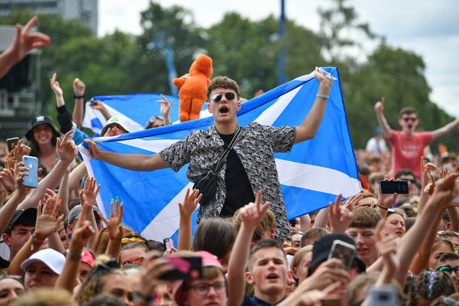 Festival Goers Enjoy Scotland's TRNSMT Festival