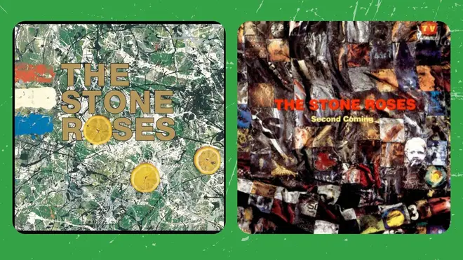 The Stone Roses - debut album (1989) and The Second Coming (1994)
