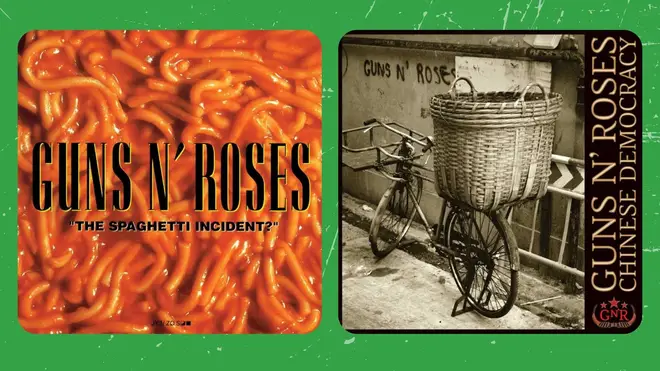 Guns N'Roses - The Spaghetti Incident? (1993) and Chinese Democracy (2008)